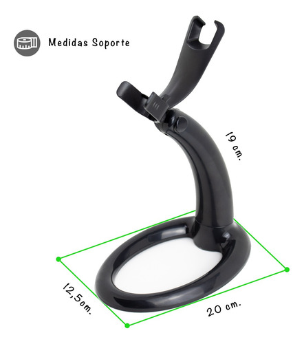 Imagen 5 de 10 de Lector Codigo Barras Laser Conexion Usb Con Soporte.