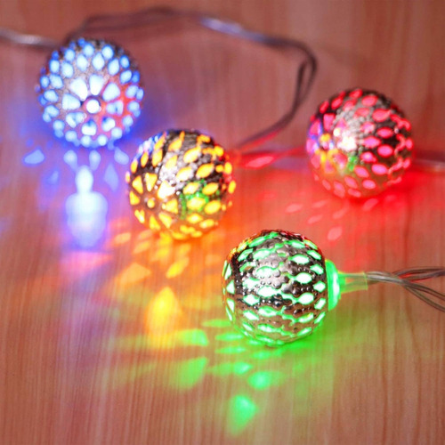 Anlaibao Led Globe String Lights, 12ft 20led 8 Modos Usb