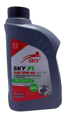 Aceite 15w40 Sky / Semi-sintetico / 946 Ml / 