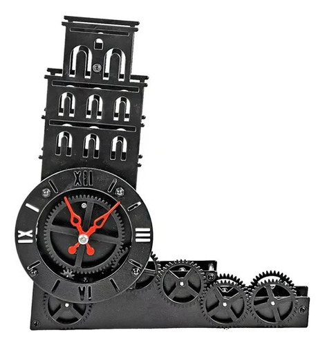 Reloj De Mesa Diseño Torre Inclinada De Pisa