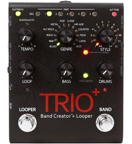 Pedal Digitech Trio Plus Band Creator - Black Friday 