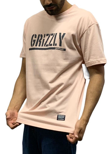 Tshirt Grizzly Og Stamp Tee Rose