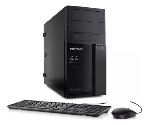 Desktop Positivo Core I5 8gb Ram Ssd 240gb Monitor Dell W11