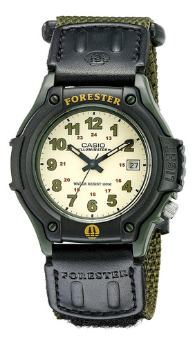 Reloj Casio Ft500wc-3bvcf Men's Ft500wc-3bvcf Forester Spo Color de la correa Verde Color del bisel Verde Color del fondo Verde