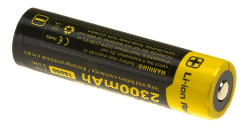 Imagen 2 de 6 de Bateria Recargable 18650 Nitecore Nl1823 Li-ion 3.7v 2300mah