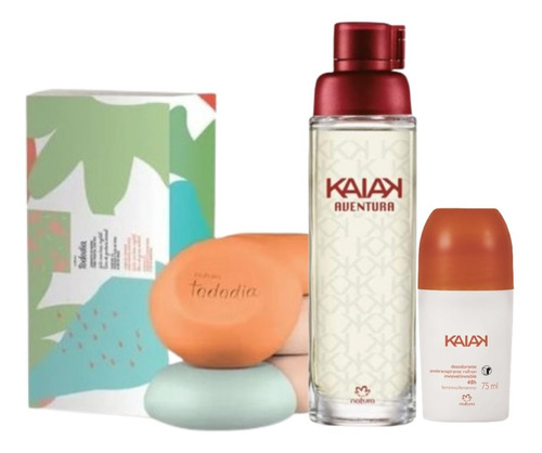 Kit Regalo Kaiak - Perfume De Mujer - Productos Natura