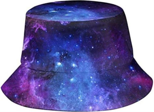 Galaxy Star Bucket Hat Packable Summer Sun Hats Gorra Al Y