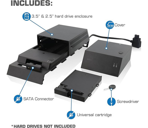 Nyko Data Bank Plus Retail (no Incluye Disco Duro) - Ps4