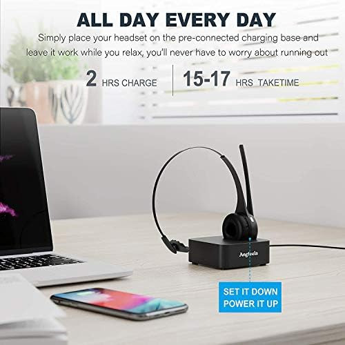Trucker Auriculares Bluetooth Angteela Con Micrófono, Auricu