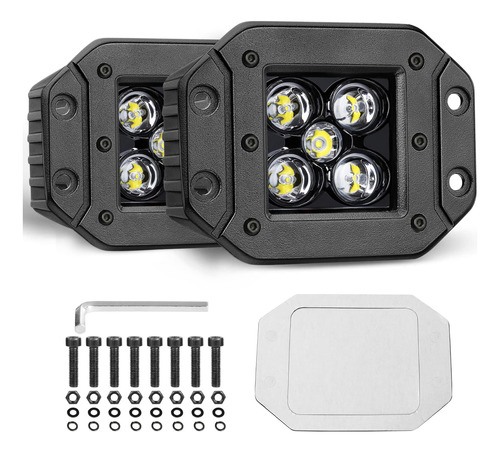 Vaina Led Montaje Empotrado Offroadtown 2 Pieza 5 '' 100w