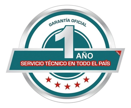 Imagen 3 de 10 de Amoladora Angular 1010w Total Para Disco 115mm 125mm