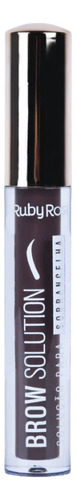 Brow Solution Tinta Para Cejas Tono Medium Matte Ruby Rose