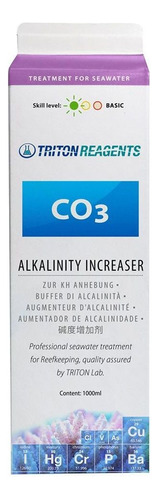 Triton Co3 Aumento De Alcalinidade 1000ml