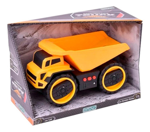 Tractor Ditoys Construction Truck Workers Maquina Luz Sonido