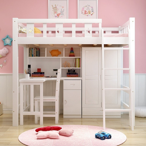 Camarote Madera Escritorio Gabinete Mini Closet / Nordikcl