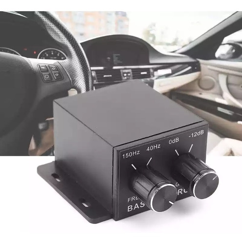 Control De Volumen Y Tono Bajo Para Subwoofer Bazuca De Auto