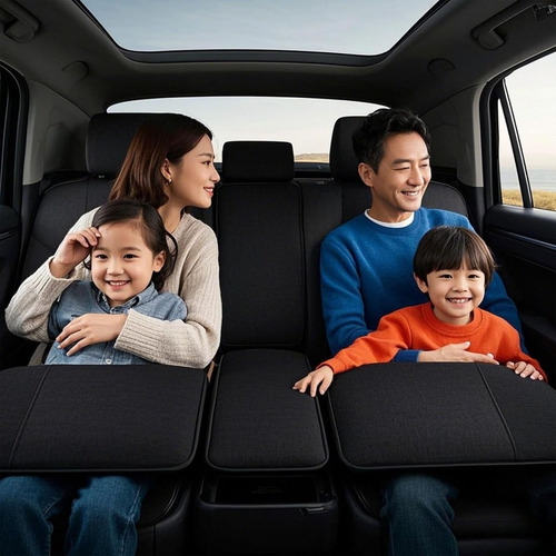 9pcs Fundas Asiento Auto Cremallera Ajustables Protectoras