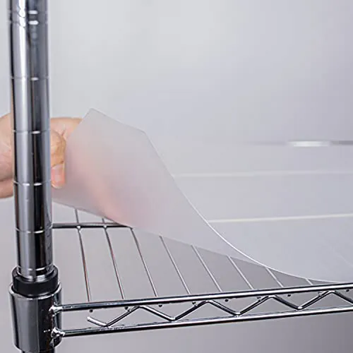Protector De Estantes De Alambre Transparente Para Estanterí