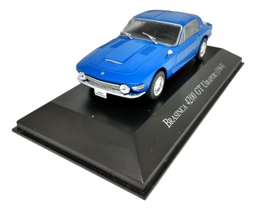 Brasinca 4200 Gt Uirapuru Coleção Carros Inesquecíveis Do Br Cor Azul