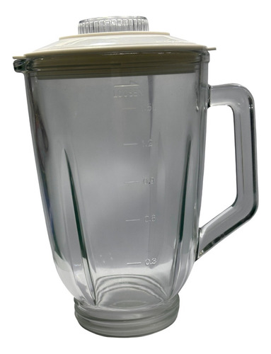 Jarra Vaso De Vidrio Para Licuadora Peabody Pe-ej603