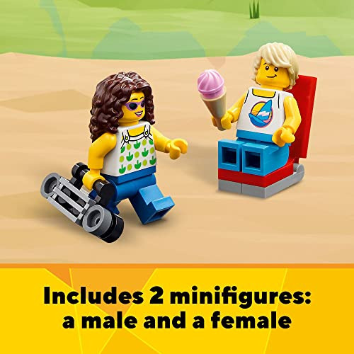 Van Lego Creator 3 Em 1 Beach Camper Para Summerhouse To Ice