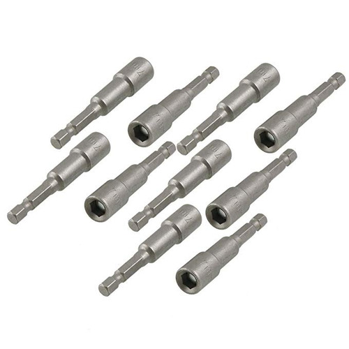 Uxcell Tuerca Poder Magnético Conductor Setters Bits, 7 Mm H