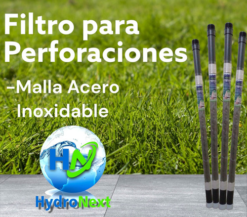 Filtro Perforación Agua Alto Rendimiento Zona Costera -metal