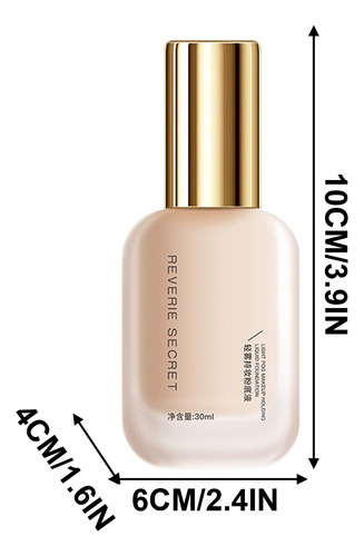 Base De Maquillaje Liquid Foundations Hidratante Light Found