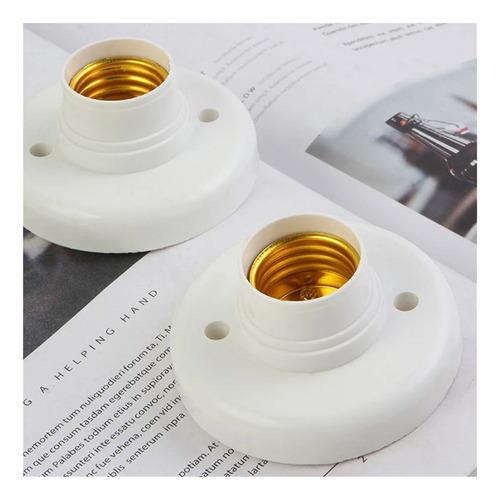 Portalámparas Led E27 De 1 A 10 Piezas, 220 V, Base De