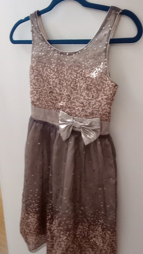 Vestido De Fiesta Niña Con Lentejuelas