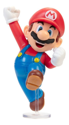 Imagem 1 de 4 de Boneco World Of Nintendo Super Mario Jumping Jakks Pacific