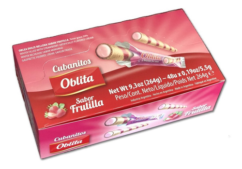Cubanitos Oblita X 48 U - Lollipop