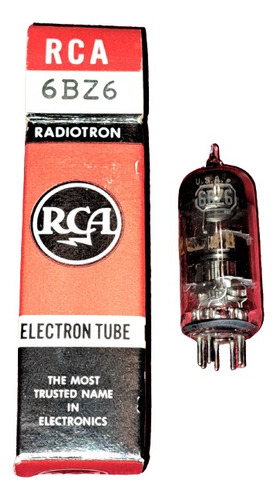 Válvula Electrónica 6bz6, Raytheon, Rca, Nos