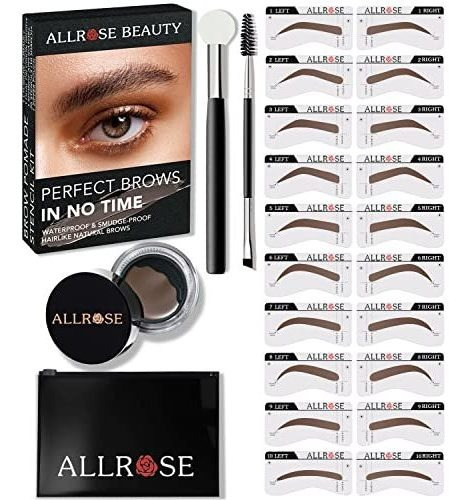 Kit De Estampado De Cejas Para Cejas Tupidas Perfectas