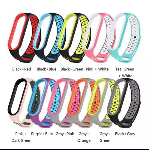 Correa Pulsera Para Mi Band 4 Band 5 M4 M3 M5 Band 3 Xiaomi