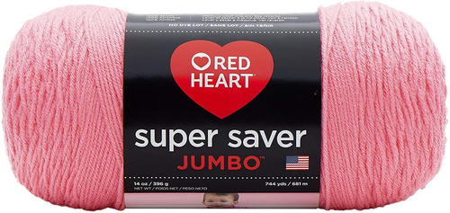 Red Heart Super Saver Jumbo Ovillo De Lana  14 Oz  Aran
