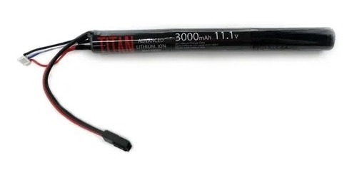 Bateria Airsoft 11.1v 3000mah Titan Litio Stick Tamiya