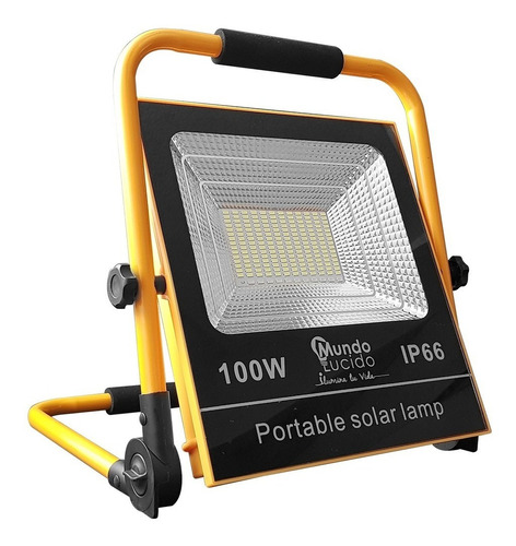 5pzs De Reflector Solar Led 100watts Luz Blanca 