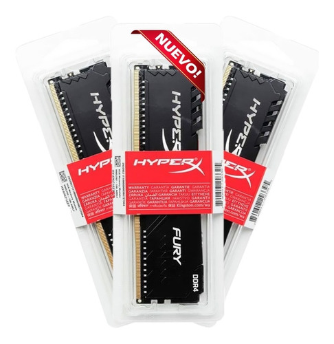 Memoria Hyperx Ddr4 8gb 2400 Fury Black Nuevo Oferta