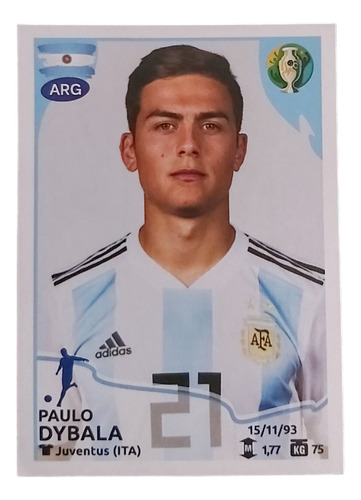 Figurita Paulo Dybala  Copa America Brasil 2019