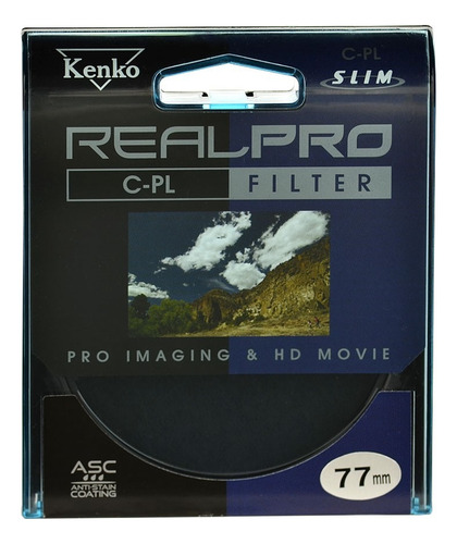 Filtro Kenko Real Pro Mc C-pl Circular Polarizado 67mm Color Negro