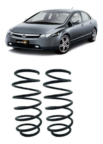 Molas Reforçadas Gnv - Honda New Civic 2008