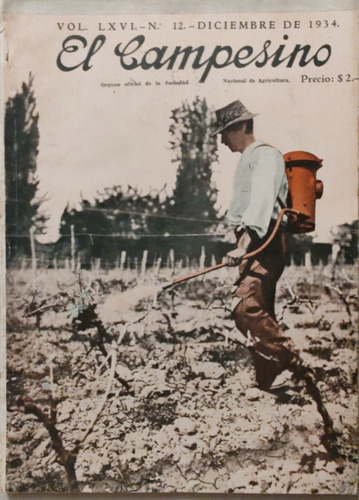 Revista El Campesino #12. 1934 (aa690