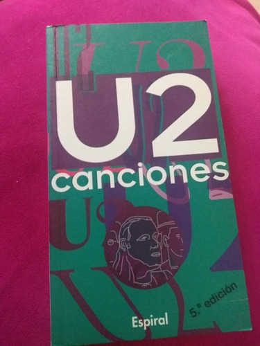 U2 - Canciones. Libro Importado España. Canciones Español