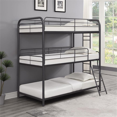 Pemberly Row Litera Triple De Metal Con Escalera De Estilo