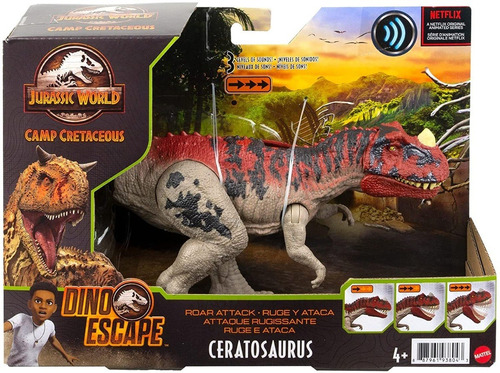 Dinosaurio Ceratosaurus Jurassic World Camp Cretaceous