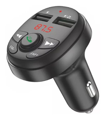 Adaptador Bluetooth Auto Foneng Bc01 Conexion Via Fm Usb X2