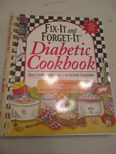 Libro Fix It And Forget - It Diabetic Cookbook - Usado