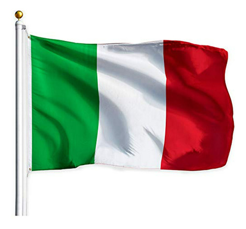 Italia (italiano) Bandera | 3x5 Pies | Los Colores Impresos 