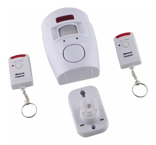 Detector De Movimiento 2 Controles  Remotos  Alarma Sensor